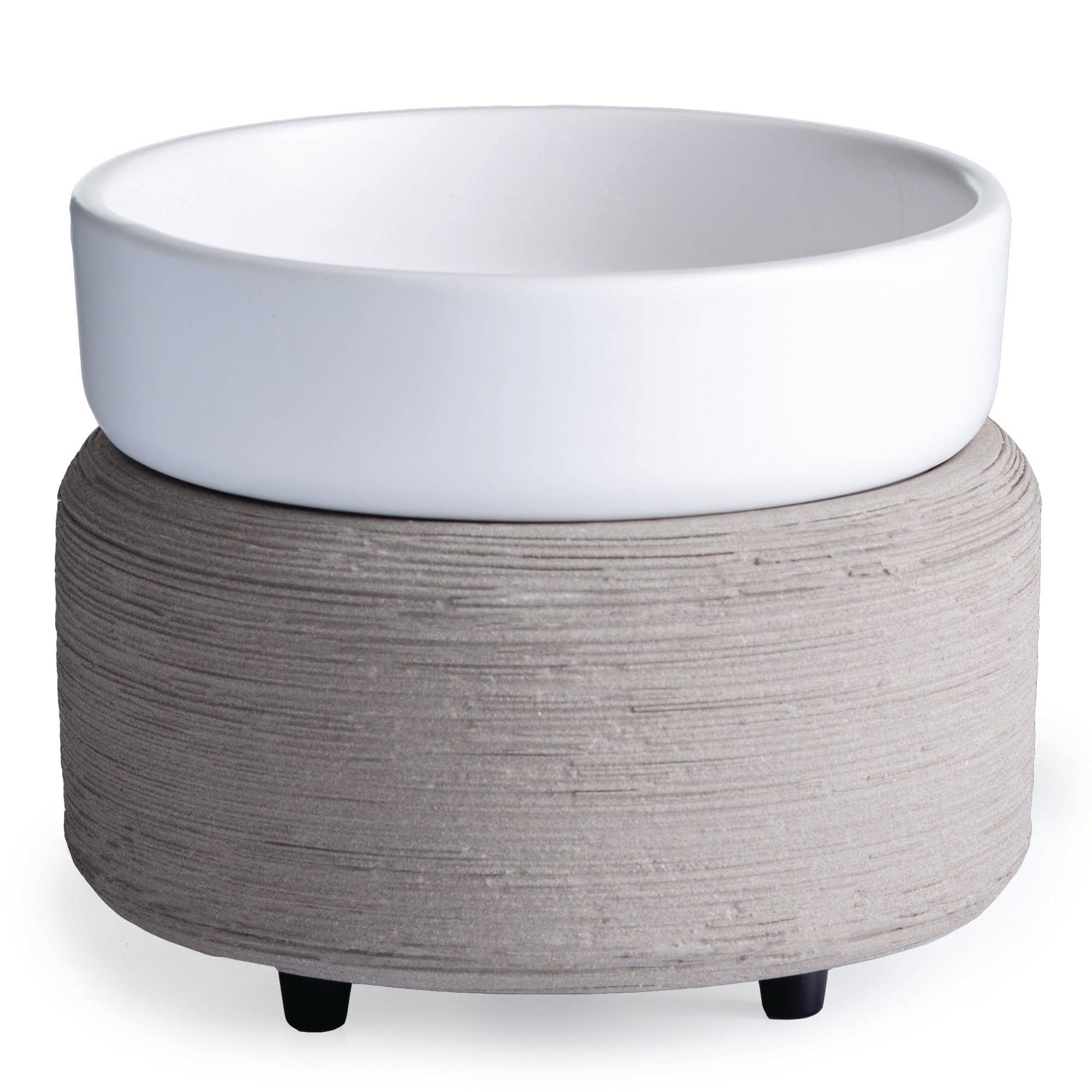 CANDLE WARMERS® GRAY 2 in1 Classic Duftlampe elektr. Keramik