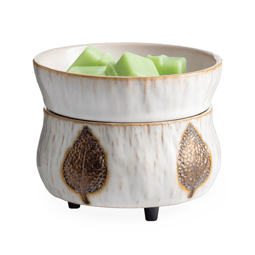CANDLE WARMERS® BRONZE LEAF 2 in1 Classic Duftlampe Keramik - shop_name