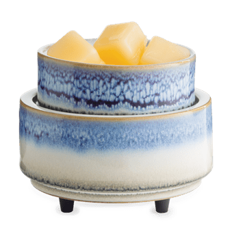 CANDLE WARMERS® HORIZON 2 in1 Classic Duftlampe creme/blau - shop_name