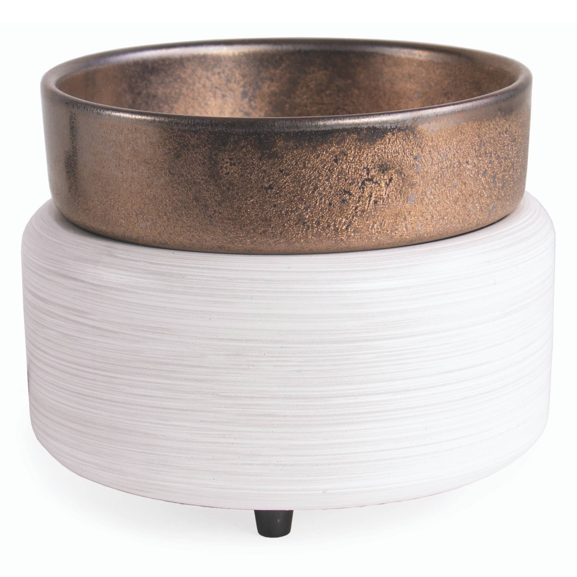 CANDLE WARMERS® WHITE WASHED BRONZE 2 in1 Classic Duftlampe - shop_name