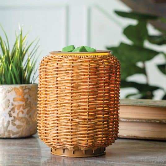CANDLE WARMERS® WICKER LANTERN Duftlampe elektrisch braun - shop_name