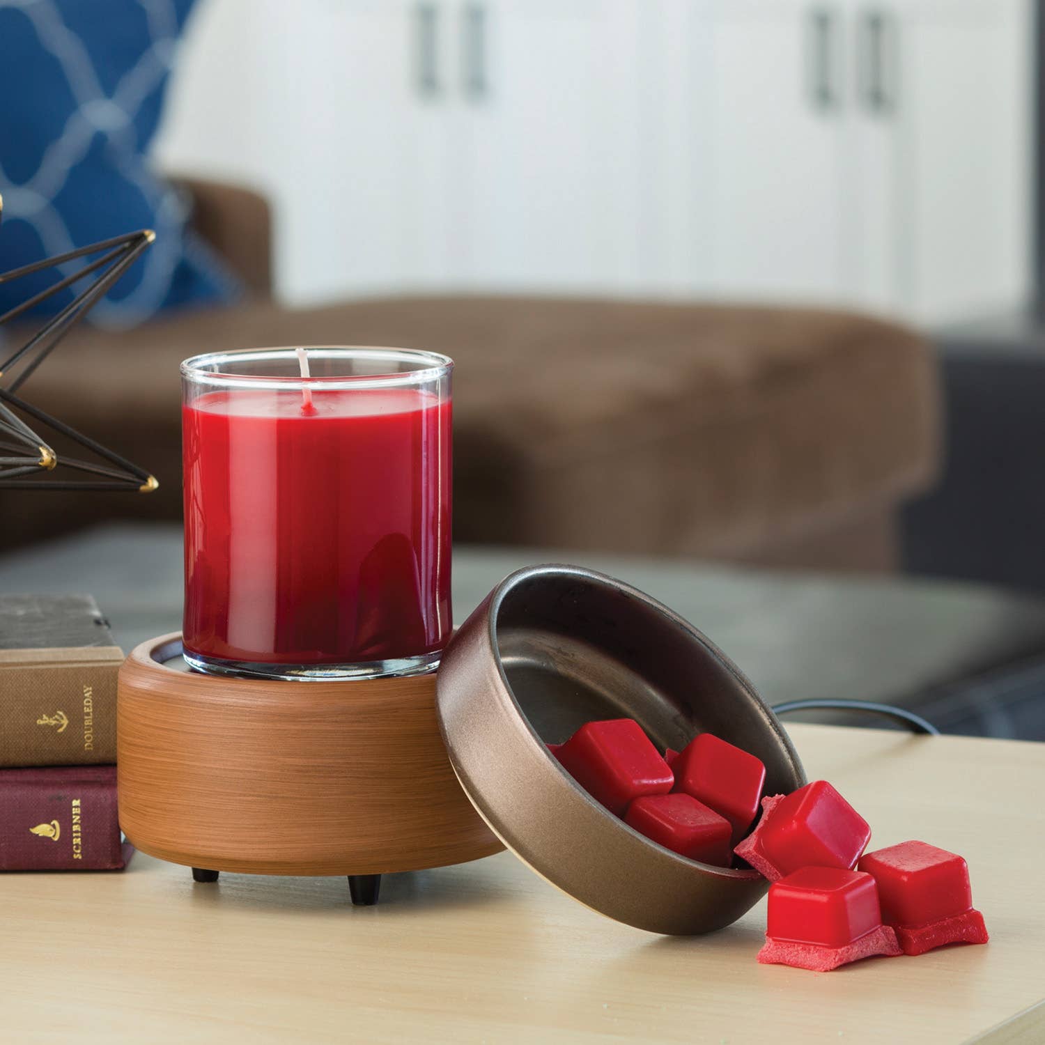 CANDLE WARMERS® PEWTER WALNUT 2 - in1 Classic Duftlampe elektr - shop_name